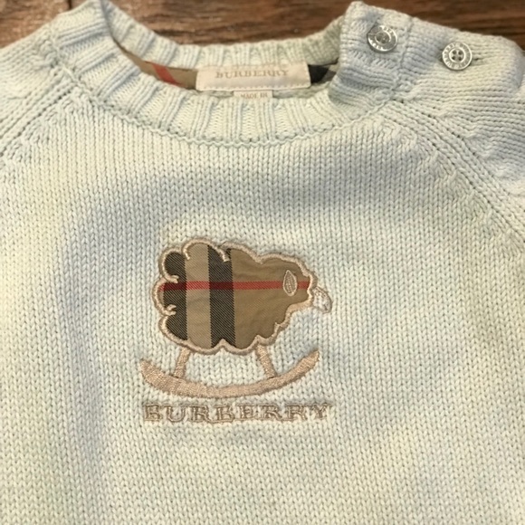burberry baby sweater
